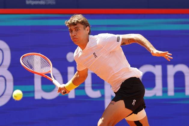 GER, Hamburg, xFSx, ATP 500 , Mens Tennis Tournament Bitpanda Hamburg Open 2025, Sixteenth Final 20 05 2025 Flavio Cobolli ITA plays a forehand Copyright: HMBxMedia FernandoxSoares