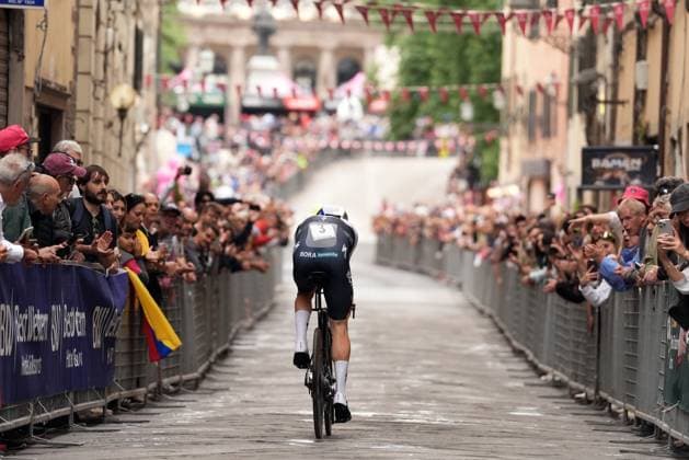 Denz Nico of Red Bull - Bora - Hansgrohe during the stage 10 of the Giro d™Italia from Lucca to Pisa Tudor ITT (Individual Time Trial), Italy - Tuesday, May 20, 2025. - cycling.  Copyright: xMassimoxPaolone LaPressex