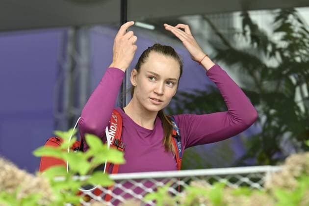 Tennis : Internationaux de Strasbourg 2025 - WTA, Tennis Damen 500 Tennis - Internationaux de Strasbourg 2025 - WTA 500 - Elena Rybakina - Republique Tcheque France  Copyright: xChryslenexCaillaudx xPsnewZx