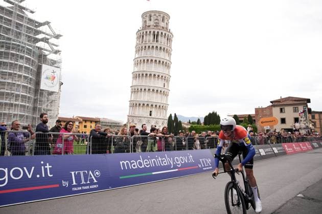 Hoole Daan of Lidl-Trek during the stage 10 of the Giro d™Italia from Lucca to Pisa Tudor ITT (Individual Time Trial), Italy - Tuesday, May 20, 2025. - cycling.  Copyright: xMarcoxAlpozzi LaPressex