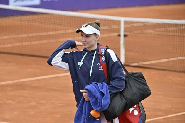 Tennis : Internationaux de Strasbourg 2025 - WTA, Tennis Damen 500 Tennis - Internationaux de Strasbourg 2025 - WTA 500 - Elena Rybakina - Republique Tcheque France  Copyright: xChryslenexCaillaudx xPsnewZx