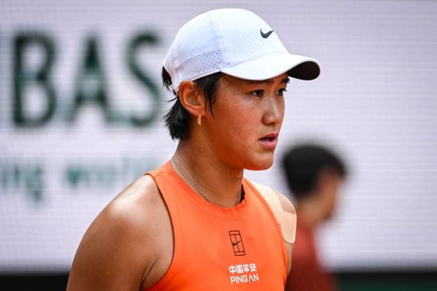 May 20, 2025, Paris, France, France: Xiyu WANG of China during the second qualifying day of Roland-Garros 2025, French Open 2025, Grand Slam tennis tournament at Roland-Garros Stadium on May 20, 2025 in Paris, France. Paris France - ZUMAm308 20250520_zsp_m308_054 Copyright: xMatthieuxMirvillex