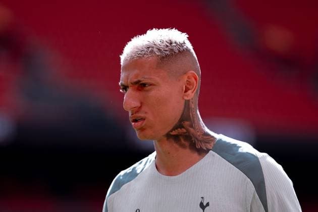 Tottenham Hotspur Training Session - UEFA Europa League Final 2025 Richarlison of Tottenham Hotspur during Tottenham Hotspur training session ahead of the UEFA Europa League Final 2025 between Tottenham Hotspur and Manchester United, ManU at San Mames Stadium on May 20, 2025 in Bilbao, Spain. Bilbao San Mames Stadium Italy Copyright: xGiuseppexMaffiax UEL_Final_Tottenham-MD-1_200525_DSC0341