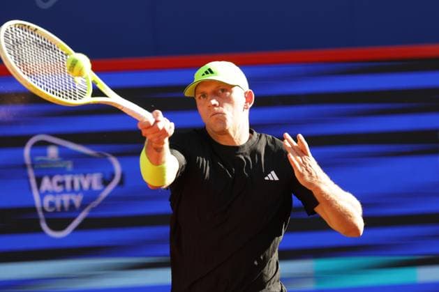 GER, Hamburg, xFSx , ATP 500 , Mens Tennis Tournament Bitpanda Hamburg Open 2025, Sixteenth Final 20 05 2025 Alejandro Davidovich Fokina ESP plays a forehand Copyright: HMBxMedia FernandoxSoares