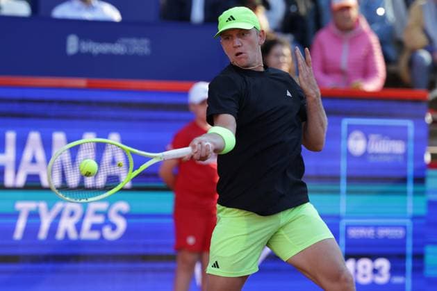 GER, Hamburg, xFSx , ATP 500 , Mens Tennis Tournament Bitpanda Hamburg Open 2025, Sixteenth Final 20 05 2025 Alejandro Davidovich Fokina ESP plays a forehand Copyright: HMBxMedia FernandoxSoares