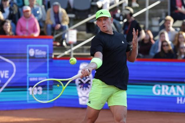 GER, Hamburg, xFSx , ATP 500 , Mens Tennis Tournament Bitpanda Hamburg Open 2025, Sixteenth Final 20 05 2025 Alejandro Davidovich Fokina ESP plays a forehand Copyright: HMBxMedia FernandoxSoares