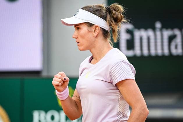May 20, 2025, Paris, France, France: Katarzyna KAWA of Poland celebrates his point during the second qualifying day of Roland-Garros 2025, French Open 2025, Grand Slam tennis tournament at Roland-Garros Stadium on May 20, 2025 in Paris, France. Paris France - ZUMAm308 20250520_zsp_m308_071 Copyright: xMatthieuxMirvillex