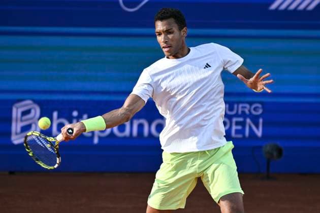 Felix AUGER ALIASSIME CAN 20 05 2025 Tennis Hamburg Open, Tennis Stadium am Rothenbaum, Hamburg, Copyright: xpepphotox xHorstxMauelshagenx pep00321, pep_20250520_hm_45005