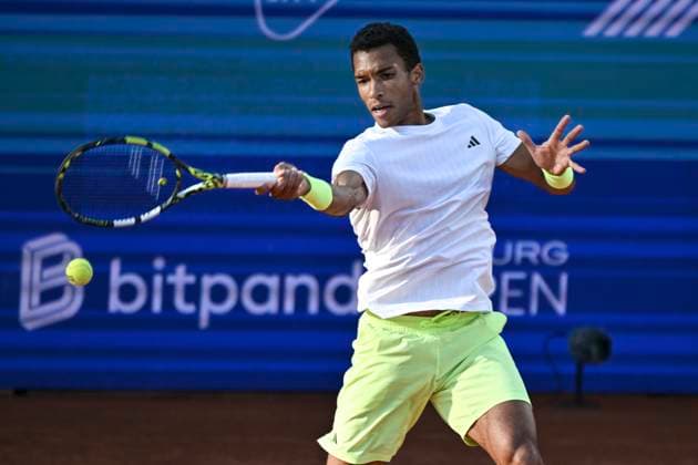 Felix AUGER ALIASSIME CAN 20 05 2025 Tennis Hamburg Open, Tennis Stadium am Rothenbaum, Hamburg, Copyright: xpepphotox xHorstxMauelshagenx pep00321, pep_20250520_hm_45006