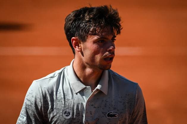 May 20, 2025, Paris, France, France: Arthur GEA of France during the second qualifying day of Roland-Garros 2025, French Open 2025, Grand Slam tennis tournament at Roland-Garros Stadium on May 20, 2025 in Paris, France. Paris France - ZUMAm308 20250520_zsp_m308_075 Copyright: xMatthieuxMirvillex