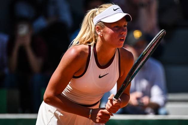 May 20, 2025, Paris, France, France: Ksenia EFREMOVA of France during the second qualifying day of Roland-Garros 2025, French Open 2025, Grand Slam tennis tournament at Roland-Garros Stadium on May 20, 2025 in Paris, France. Paris France - ZUMAm308 20250520_zsp_m308_076 Copyright: xMatthieuxMirvillex