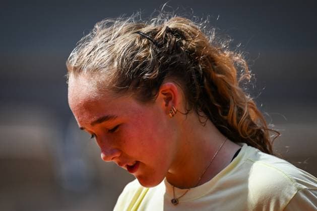 May 20, 2025, Paris, France, France: Mirra ANDREEVA of Russia during a training session of Roland-Garros 2025, French Open 2025, Grand Slam tennis tournament at Roland-Garros Stadium on May 20, 2025 in Paris, France. Paris France - ZUMAm308 20250520_zsp_m308_090 Copyright: xMatthieuxMirvillex