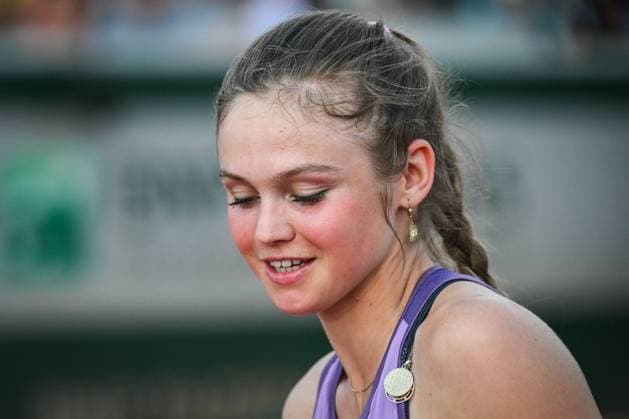 May 20, 2025, Paris, France, France: Linda KLIMOVICOVA of Poland during the second qualifying day of Roland-Garros 2025, French Open 2025, Grand Slam tennis tournament at Roland-Garros Stadium on May 20, 2025 in Paris, France. Paris France - ZUMAm308 20250520_zsp_m308_099 Copyright: xMatthieuxMirvillex