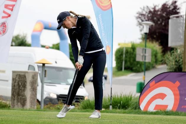 GOLF - Allegria Open 2025, LET STEGERSBACH,AUSTRIA,21.MAY.25 - GOLF - Allegria Open, Ladies European Tour Access Series. Image shows Leonie Sinnhuber (AUT).  GEPAxpictures xHansxOberlaender