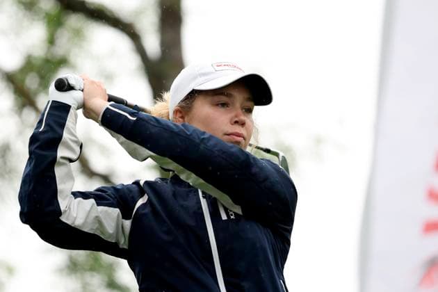 GOLF - Allegria Open 2025, LET STEGERSBACH,AUSTRIA,21.MAY.25 - GOLF - Allegria Open, Ladies European Tour Access Series. Image shows Amalie Leth-Nissen (DEN).  GEPAxpictures xHansxOberlaender