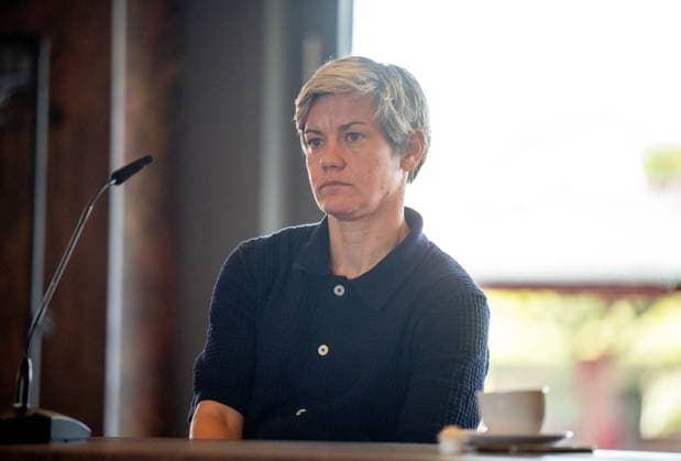 Football, Season 2024 2025, Press conference of the women and men at 1 FC Union Berlin, Managing Director Professional Football Women Jennifer Zietz, 21 05 2025, Copyright: xMatthiasxKochx