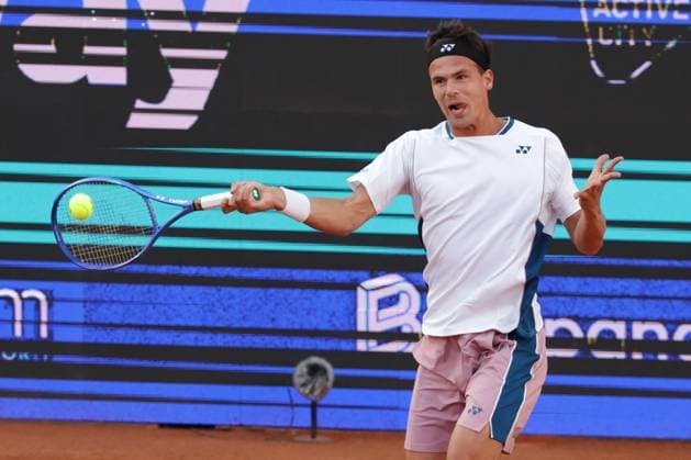 GER, Hamburg, xFSx , ATP 500 , Mens Tennis Tournament Bitpanda Hamburg Open 2025, Sixteenth Final 20 05 2025 Daniel Altmeier GER plays a forehand Copyright: HMBxMedia FernandoxSoares