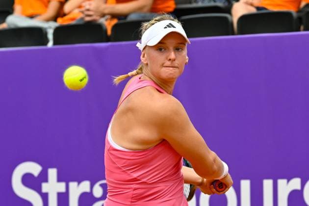 Tennis : Internationaux de Strasbourg 2025 - WTA, Tennis Damen 500 Tennis - Internationaux de Strasbourg 2025 - WTA 500 - Ashlyn Kruger - Usa France  Copyright: xChryslenexCaillaudx xPsnewzx
