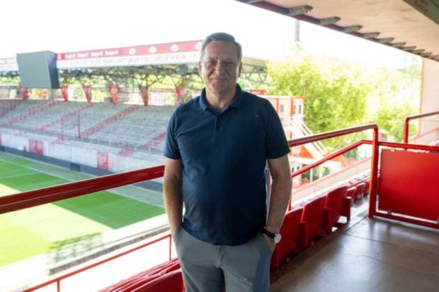 Football, Season 2024 2025, Press conference of the women and men at 1 FC Union Berlin, Managing Director Sport Horst Heldt, 21 05 2025, Copyright: xMatthiasxKochx