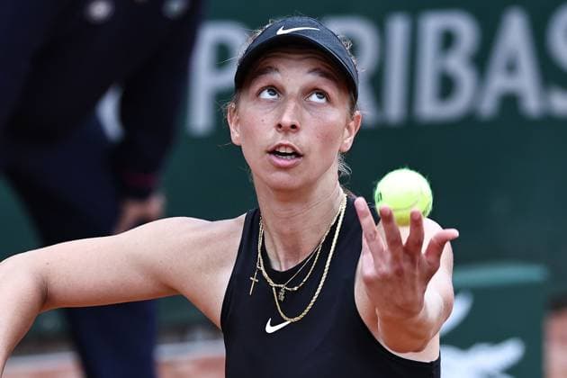 Tamara Korpatsch, GER, during qualifying round of 2025 French Open at Roland Garros, Paris, 21 05 2025