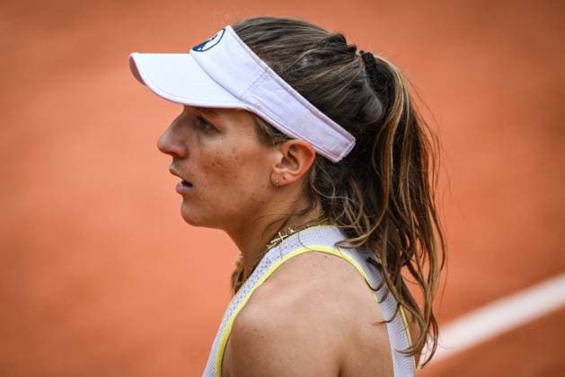 May 21, 2025, Paris, France, France: Margaux ROUVROY of France during the third qualifying day of Roland-Garros 2025, French Open 2025, Grand Slam tennis tournament at Roland-Garros Stadium on May 21, 2025 in Paris, France. Paris France - ZUMAm308 20250521_zsp_m308_010 Copyright: xMatthieuxMirvillex