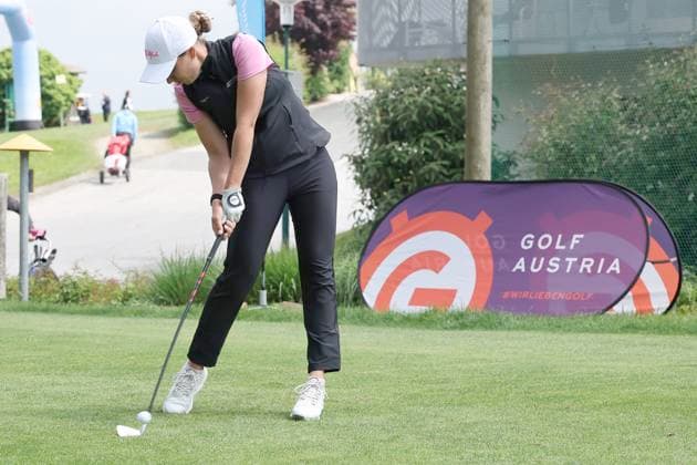GOLF - Allegria Open 2025, LET STEGERSBACH,AUSTRIA,21.MAY.25 - GOLF - Allegria Open, Ladies European Tour Access Series. Image shows Katharina Muehlbauer (AUT).  GEPAxpictures xHansxOberlaender