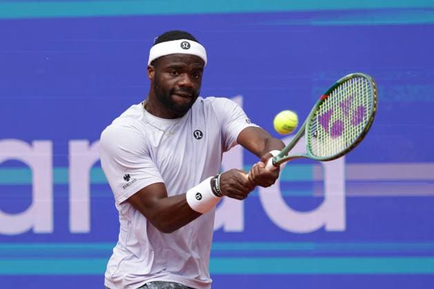 GER, Hamburg, xFSx , ATP 500 , Mens Tennis Tournament Bitpanda Hamburg Open 2025, Round of 16 21 05 2025 Frances Tiafoe USA plays a backhand Copyright: HMBxMedia FernandoxSoares