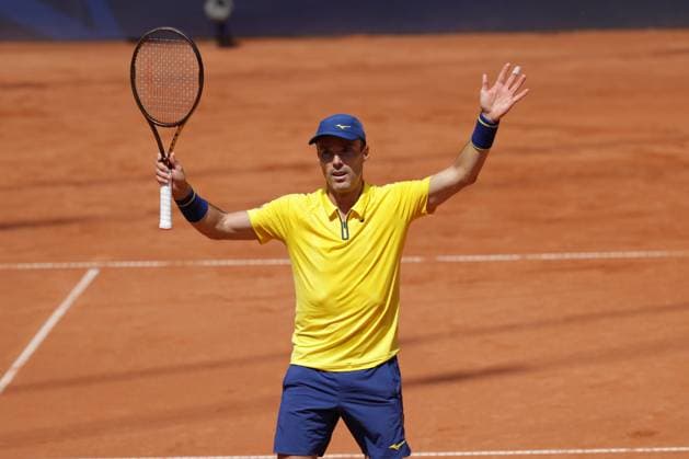 GER, Hamburg, xFSx , ATP 500 , Mens Tennis Tournament Bitpanda Hamburg Open 2025, Round of 16 21 05 2025 Roberto Bautista Agut ESP wins against Frances Tiafoe USA in Round of 16 Copyright: HMBxMedia FernandoxSoares