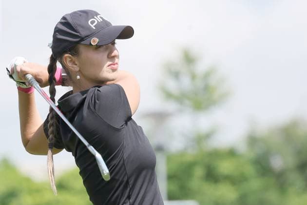 GOLF - Allegria Open 2025, LET STEGERSBACH,AUSTRIA,21.MAY.25 - GOLF - Allegria Open, Ladies European Tour Access Series. Image shows Priscilla Schmid (SUI).  GEPAxpictures xHansxOberlaender