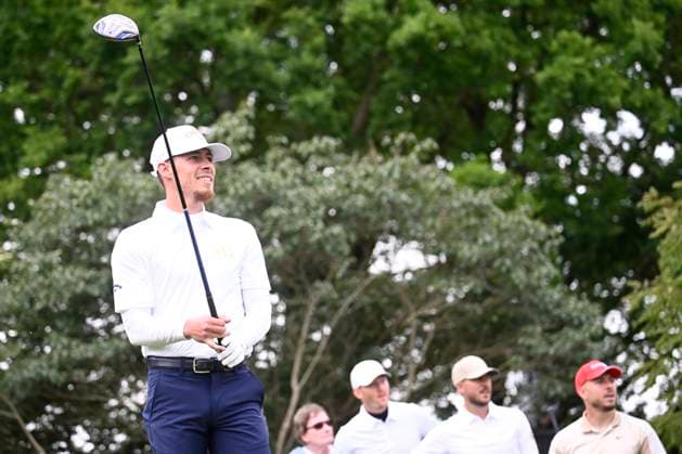ProAm Soudal Open Golf SCHILDE, BELGIUM - MAY 21 : Thorgan Hazard pictured during the Soudal Open ProAm Golf (DP World Tour event) on May 21, 2025 in Schilde, Belgium, 21 05 2025 Schilde Belgium  Copyright: xPeterxDexVoechtx
