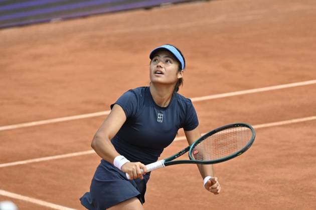 Tennis : Internationaux de Strasbourg 2025 - WTA, Tennis Damen 500 Tennis - Internationaux de Strasbourg 2025 - WTA 500 - Emma Raducanu - Great Britain France  Copyright: xChryslenexCaillaudx xpsnewzx