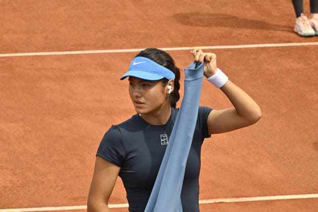 Tennis : Internationaux de Strasbourg 2025 - WTA, Tennis Damen 500 Tennis - Internationaux de Strasbourg 2025 - WTA 500 - Emma Raducanu - Great Britain France  Copyright: xChryslenexCaillaudx xpsnewzx