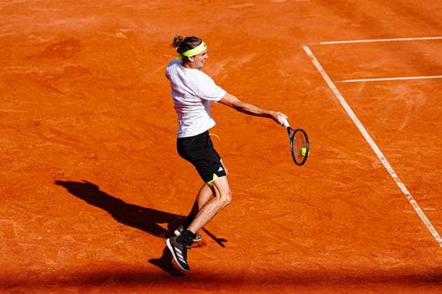 Alexander Zverev GER GER, Alexander Zverev GER vs Alexandre Muller FRA , Tennis, ATP 500, Bitpanda Hamburg Open, Round of 16, 21 05 2025 GER, Alexander Zverev GER vs Alexandre Muller FRA , Tennis, ATP 500, Bitpanda Hamburg Open, Round of 16, 21 05 2025 Hamburg Copyright: xEibner-Pressefoto MarcelxvonxFehrnx EP_MFN