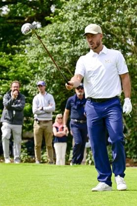 Eden Hazard pictured during the 2025 Soudal Open DP World Tour golf tournament, in Schilde, Wednesday 21 May 2025. From May 22 to 25, Rinkven Golf Club in Schilde will host the fourth edition of the Soudal Open, the Belgian leg of the DP World Tour. DIRKxWAEM  x124647005x