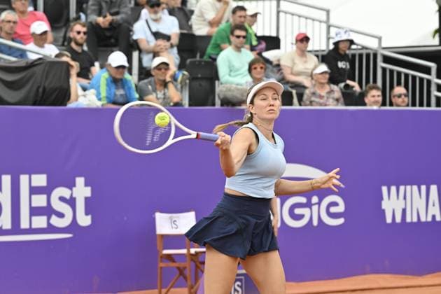 Tennis : Internationaux de Strasbourg 2025 - WTA, Tennis Damen 500 Tennis - Internationaux de Strasbourg 2025 - WTA 500 - Danielle Collins - Usa France  Copyright: xChryslenexCaillaudx xpsnewzx