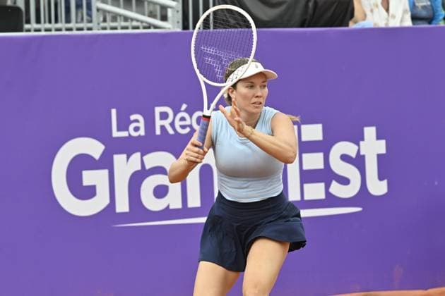 Tennis : Internationaux de Strasbourg 2025 - WTA, Tennis Damen 500 Tennis - Internationaux de Strasbourg 2025 - WTA 500 - Danielle Collins - Usa France  Copyright: xChryslenexCaillaudx xpsnewzx
