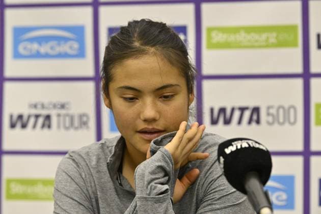 Tennis : Internationaux de Strasbourg 2025 - WTA, Tennis Damen 500 Tennis - Internationaux de Strasbourg 2025 - WTA 500 - Emma Raducanu - Grande Bretagne France  Copyright: xChryslenexCaillaudx xpsnewzx