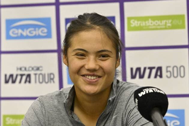 Sport Bilder des Tages Tennis : Internationaux de Strasbourg 2025 - WTA, Tennis Damen 500 Tennis - Internationaux de Strasbourg 2025 - WTA 500 - Emma Raducanu - Grande Bretagne France  Copyright: xChryslenexCaillaudx xpsnewzx