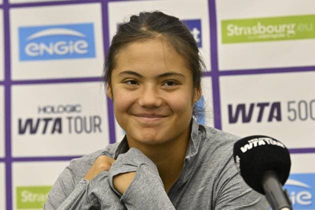 Tennis : Internationaux de Strasbourg 2025 - WTA, Tennis Damen 500 Tennis - Internationaux de Strasbourg 2025 - WTA 500 - Emma Raducanu - Grande Bretagne France  Copyright: xChryslenexCaillaudx xpsnewzx