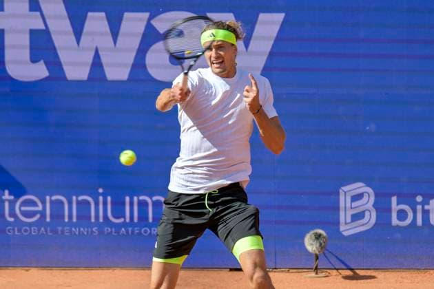 Alexander Zverev GER 21 05 2025 Tennis Hamburg Open ATP 500, Tennis Stadium am Rothenbaum, Hamburg, Copyright: xpepphotox xPeterxEppingerx pep00321, pep_20250521_hm_46397