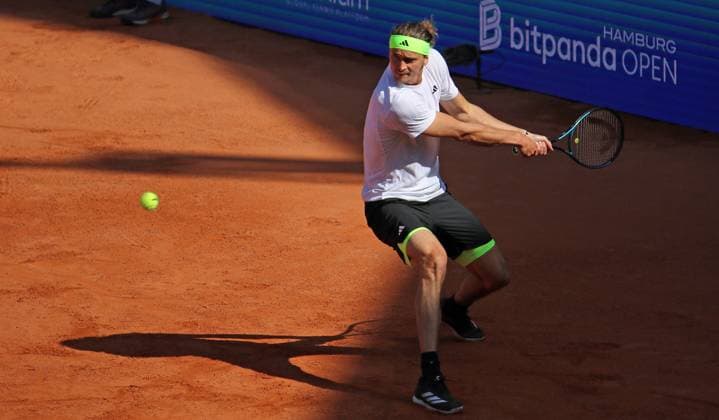 Bitpanda Hamburg Open, ATP Tournament 500, Round of 16 A performance with light and shade from Alexander Zverev Germany