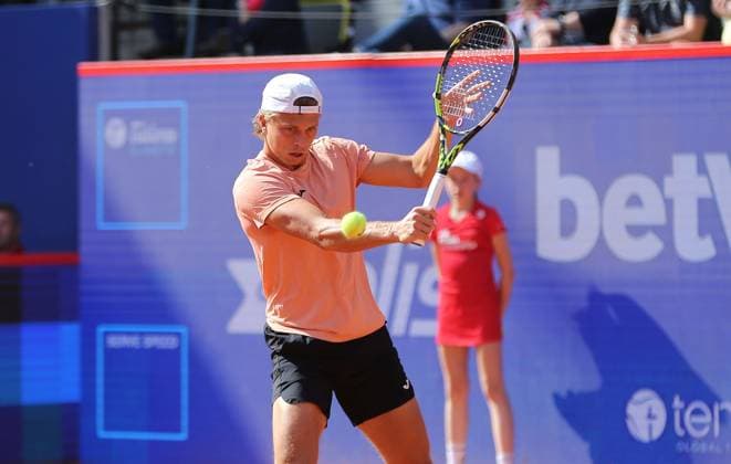 21 05 2025, xcex, GER, Hamburg, Tennis Stadion am Rothenbaum, Tennis, Men, ATP 500 Tournament, Tournament, Bitpanda Hamburg Open 2025, Alexandre Muller France DFL regulations prohibit any use of photographs as image sequences and or quasi video