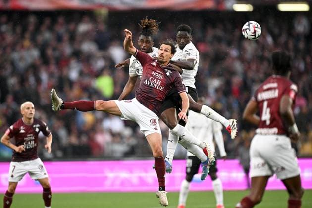 Football, France, Relegation, FC Metz - Stade Reims