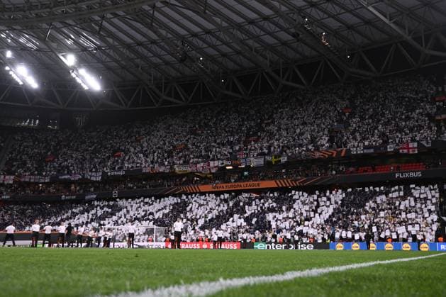 Db Bilbao 21 05 2025 - finale Europa League Tottemham Manchester United, ManU foto Daniele Buffa Image nella foto: tifosi Tottenham 