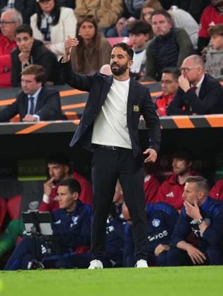Manchester United, ManU heach coach Ruben Amorim Tottenham Hotspur v Manchester United, UEFA Europa League match, Final. Football, San Mames Stadium, Bilbao, Spain - 21 May 2025 Editorial use only  Copyright: xBlanco Pressinphoto Shutterstockx 15313878z