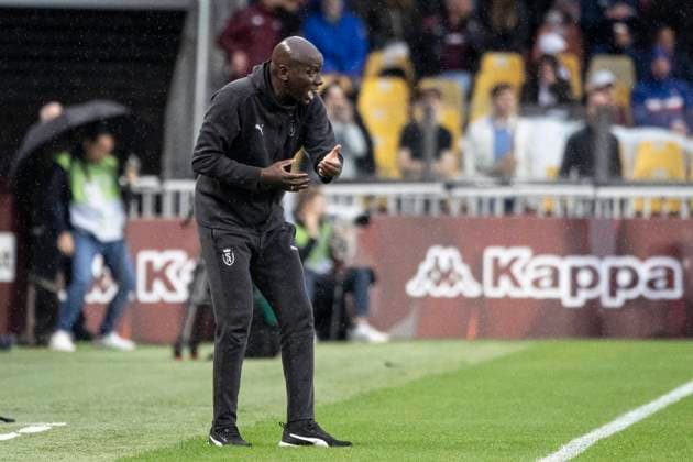FOOTBALL : Metz FC vs Reims. - Tour de Barrage Match Aller. Stade Saint-Symphorien de Metz 21 05 2025 DIAWARA SAMBA  Copyright: xelyxandroxcegarrax