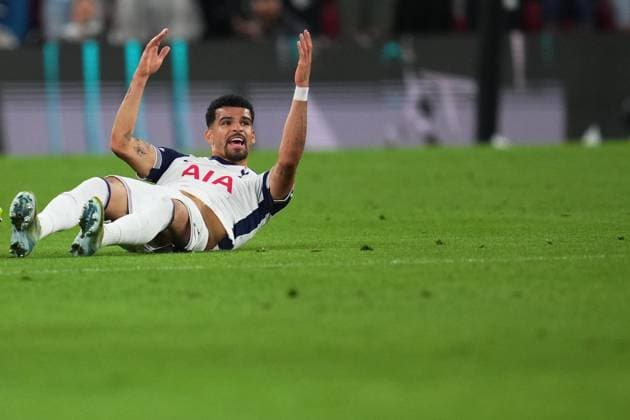 ESP: Tottenham Hotspur Manchester United, ManU UEFA Europa League Final Dominic Solanke of Tottenham Hotspur during the UEFA Europa League, Final, between Tottenham Hotspur and Manchester United played at San Mames Stadium on May 21, 2025 in Bilbao, Spain. kpng Copyright: xBaguxBlancox xPRESSINPHOTOx PS_240521_TOT_MAN_032