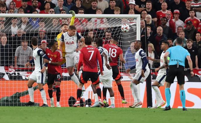 May 21, 2025, Bilbao, Catalogna, Spagna: During the UEFA Europa League Final 2024 25 match on 21 05 2025 in Bilbao, between the English teams Manchester United, ManU vs Tottenham at the San MamoÂ¨s stadium.In Photo: Bilbao Spagna - ZUMAs236 20250521_aap_s236_125 Copyright: xFabioxSassox