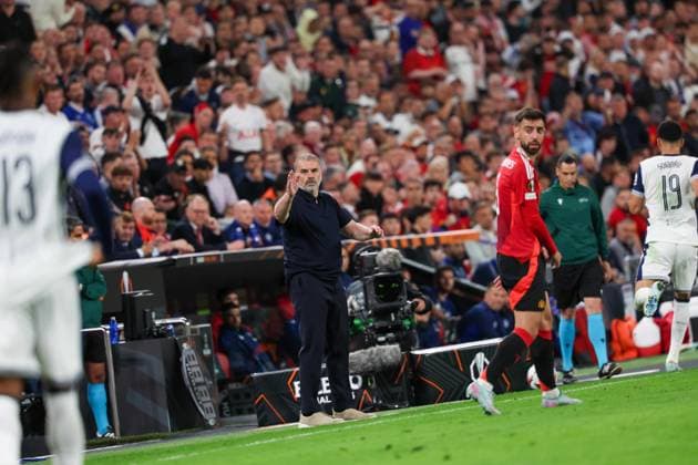 Ange Postecoglou Head Coach of FC Tottenham Hotspur Copyright: xFLASHxPRESSxAGENCYxFABIOxSASSOx Manchester Ubited - Tottenaham2025_05_21Fabio Sasso4849