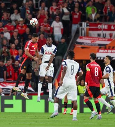 May 21, 2025, Bilbao, Catalogna, Spagna: During the UEFA Europa League Final 2024 25 match on 21 05 2025 in Bilbao, between the English teams Manchester United, ManU vs Tottenham at the San MamoÂ¨s stadium.In Photo: Pape Matar Sarr of FC Tottenham Hotspur Bilbao Spagna - ZUMAs236 20250521_aap_s236_183 Copyright: xFabioxSassox